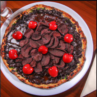 PIZZA DE CHOCOLATE